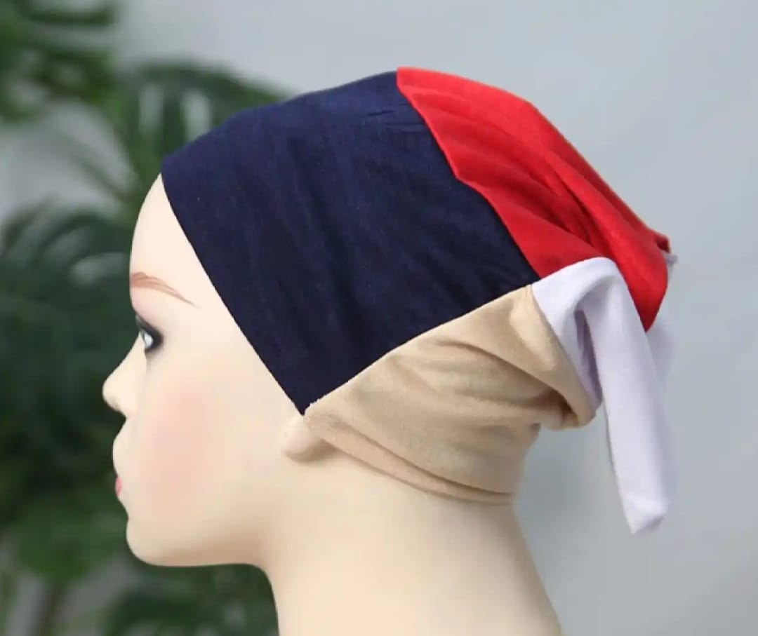 4 in 1 ( 1 pcs ) Plain Head Scarf Inner Hijab Cap For Girls Muslim ...