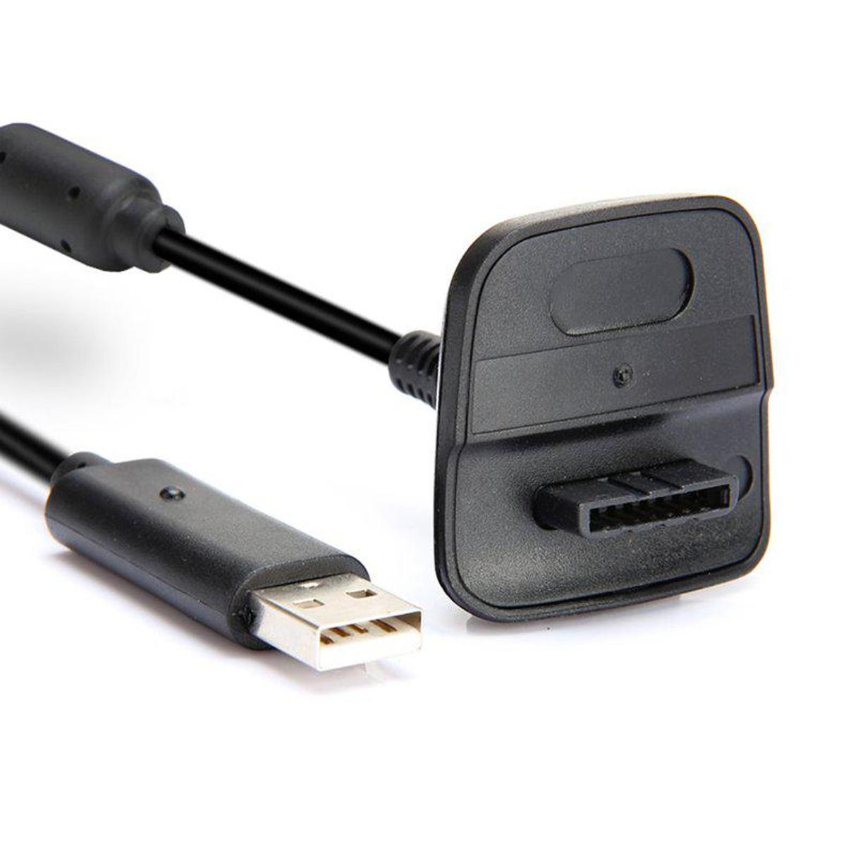 Xbox 360 USB Charging Cable Wireless Game Controller Gamepad Joystick Power Supply Charger Cable game cables for Xbox 360