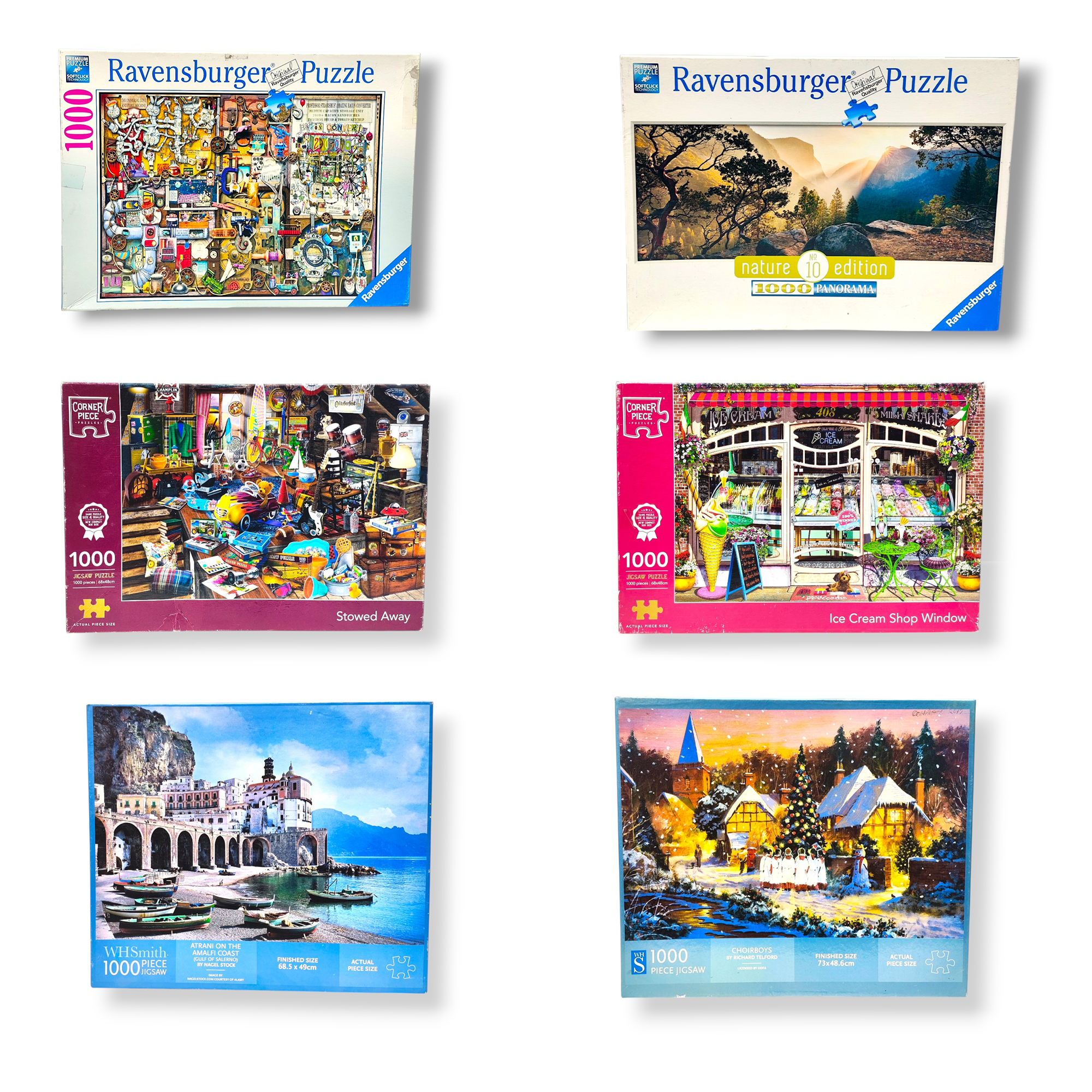 1000 Piece - Jigsaw Puzzle - Different Designs - Lot 07