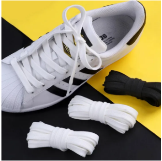 shoe laces for sneakers kids men and women - shoelaces black white and brown colors