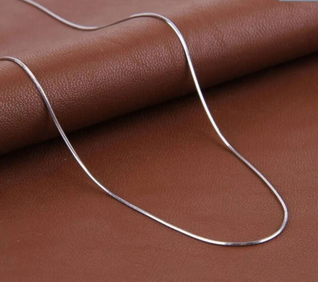 New Design Silver Thin Neck Chain For Mens and Boys Neckale For Men