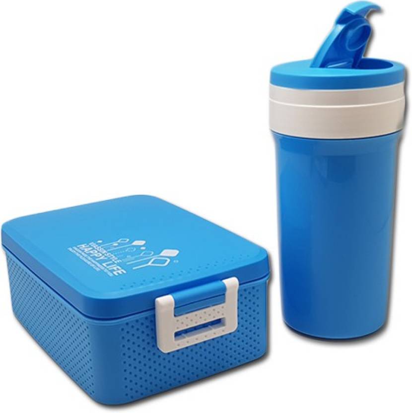 lunch tote with water bottle