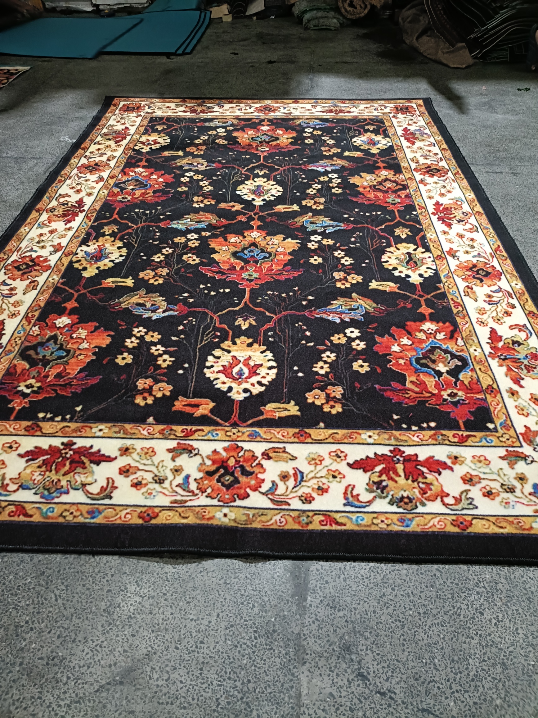 Carpet Center Piece, Floor Mat, Carpet Rugs, Beautiful Rug Aprprox 5ft x 8ft