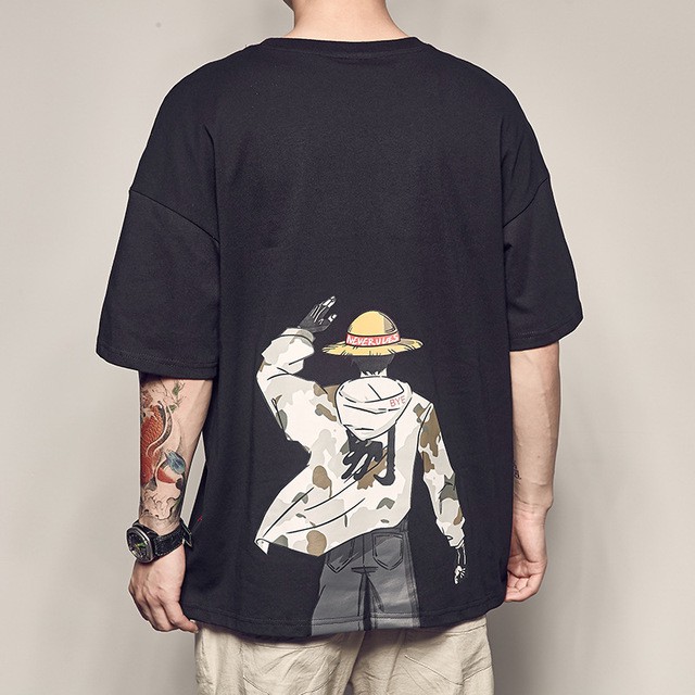 One Piece Luffy tshirt fashion 