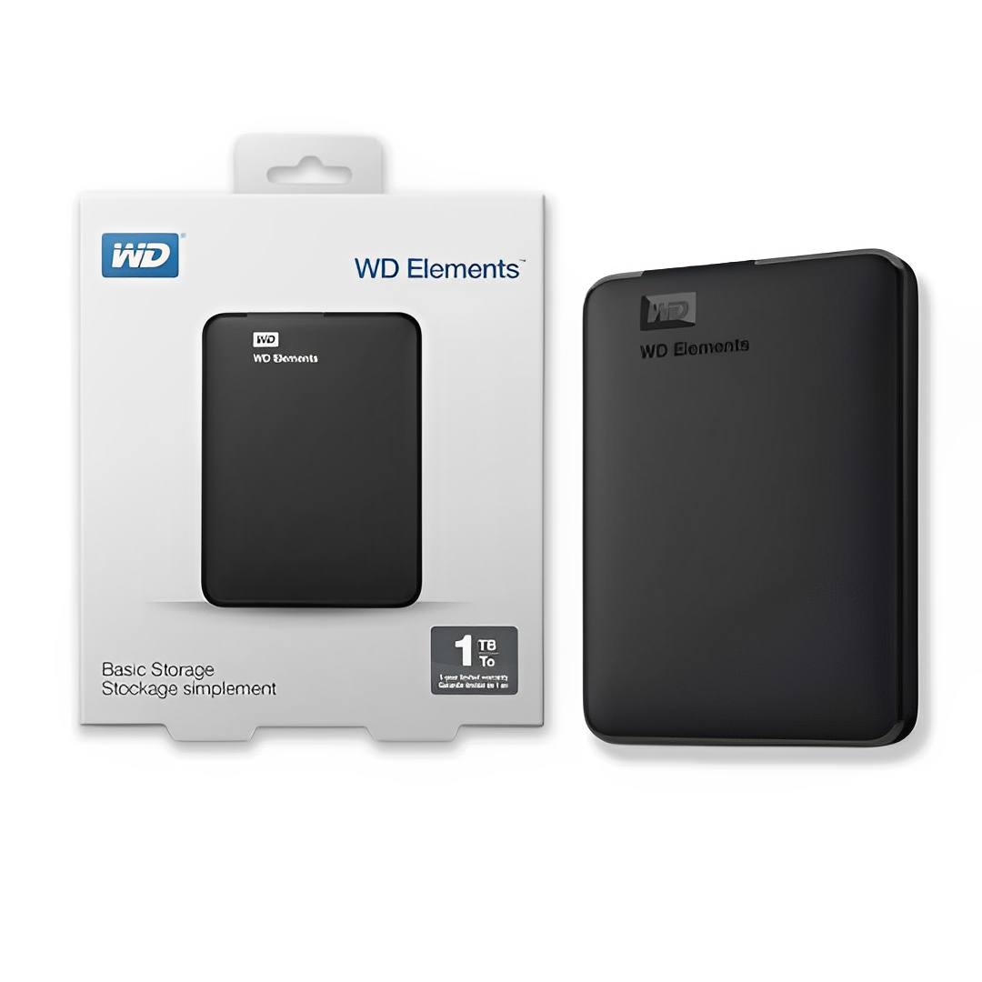 WD Elements External Hard Drive USB 3.0 500GB 1TB Portable Disk