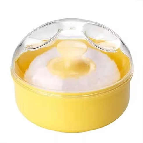 Pack of 1 Baby Powderr Puff with Container Case Talcum Sponge Baby