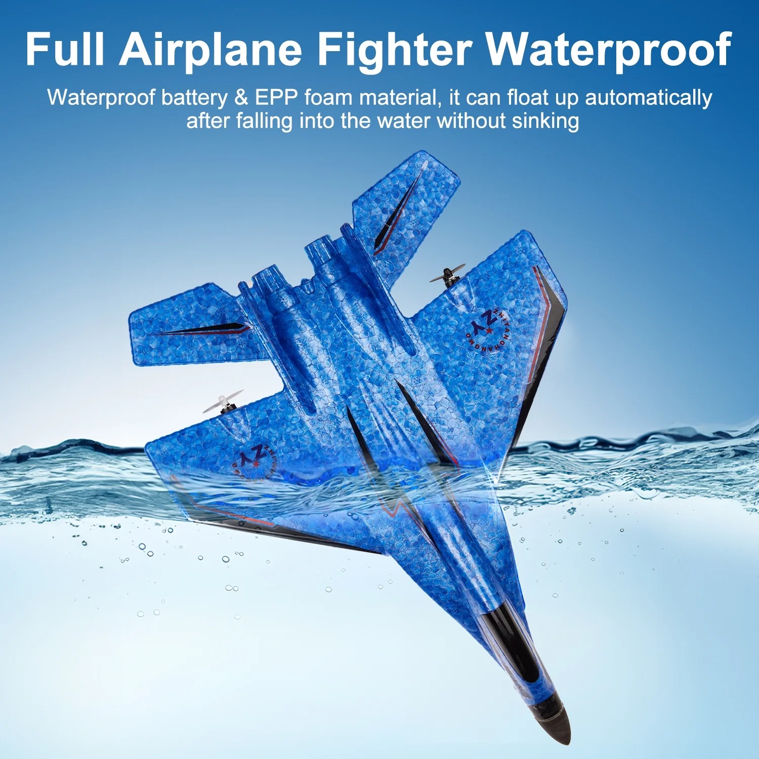 RC Flying Plane – SU-35 Fighter Jet Model Aircraft with LED Lights | 2.4G Remote Control Glider EPP Foam Toy Plane for Kids – Durable EPP Foam RC Airplane Aircraft Model SU-35 Fighter – Red Colour Remote Flying Model for Fun & Learning Best for gift