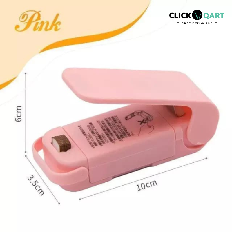 Vacuum Food Sealer Mini Portable Seal Pocket Heat Plastic Tube Kit White 奉呈