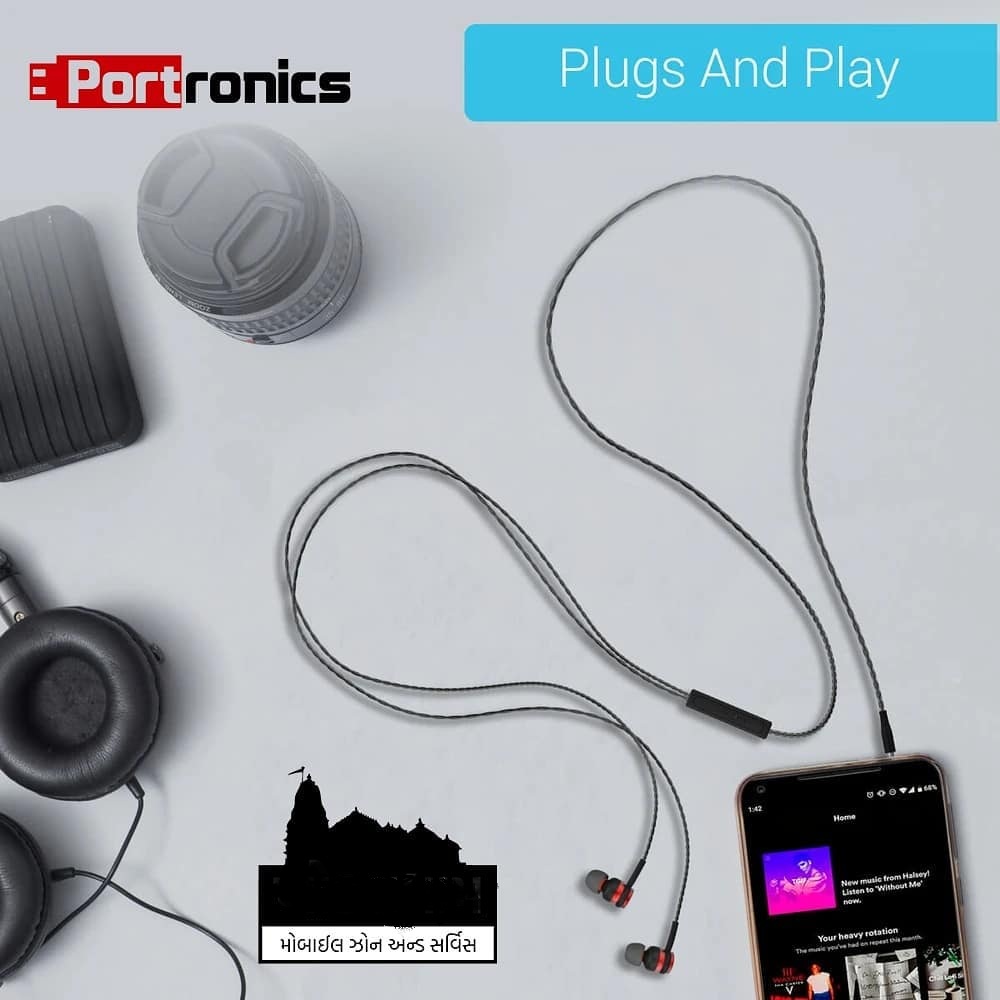 Protronics Wired Handsfree Magnetic Earphones with 3.5mm Jack