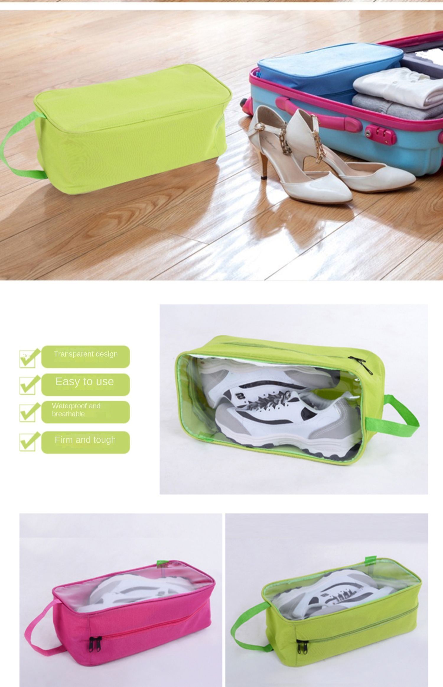 Travel Shoes Organizer Storage Bag