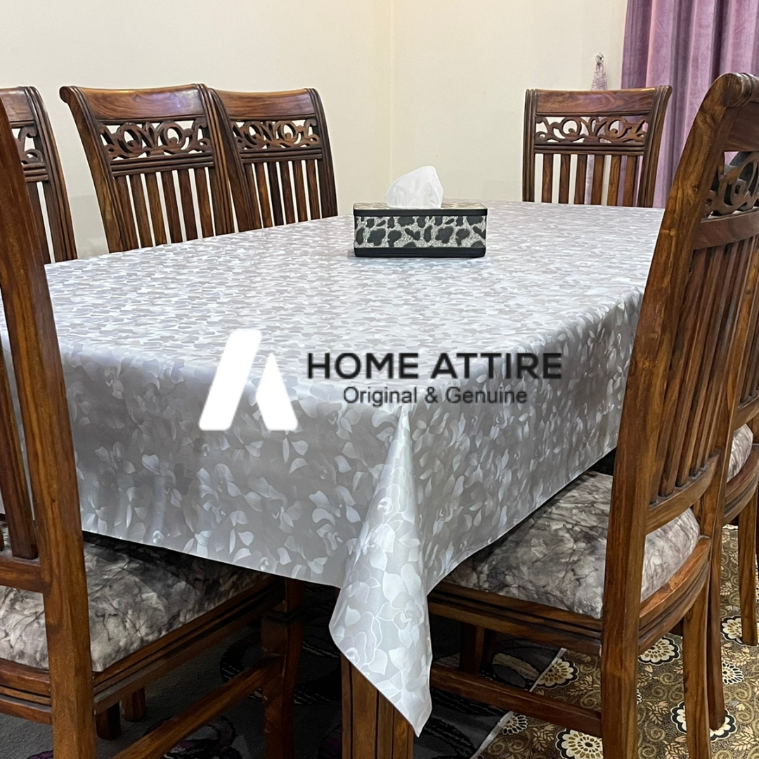 Dining Table Cover Sheet for 4, 6, 8, 10 and 12 Seater Table Sizes