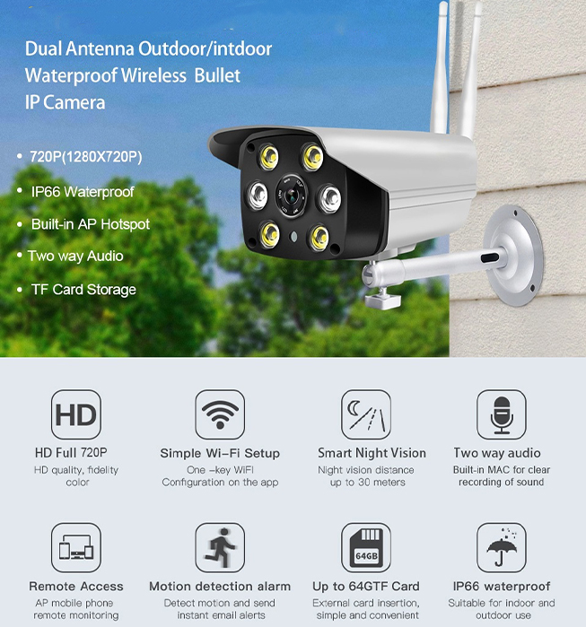 Top Features and Benefits of WiFi Outdoor Night Vision Cameras: HD Mobile Monitoring for Ultimate Home Security
