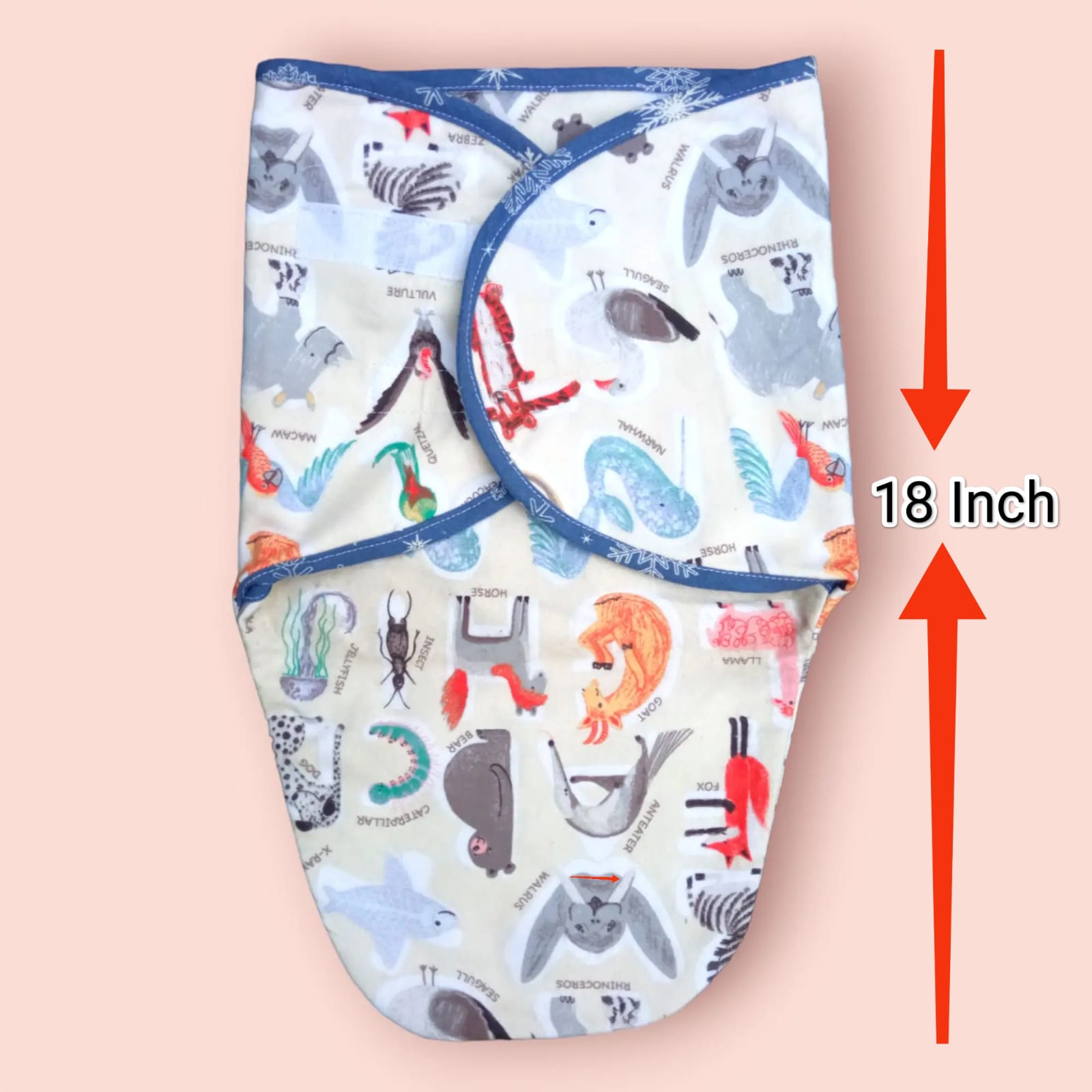 Premium Cotton Baby Swaddle Blanket Set, Soft Thermal Swaddle Wrap for 0-3 Months, Unisex, 3-Pack