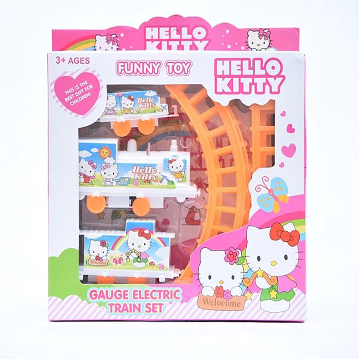 Train Tracks Set for Kids battery Operated Toy Assorted Characters and Colors