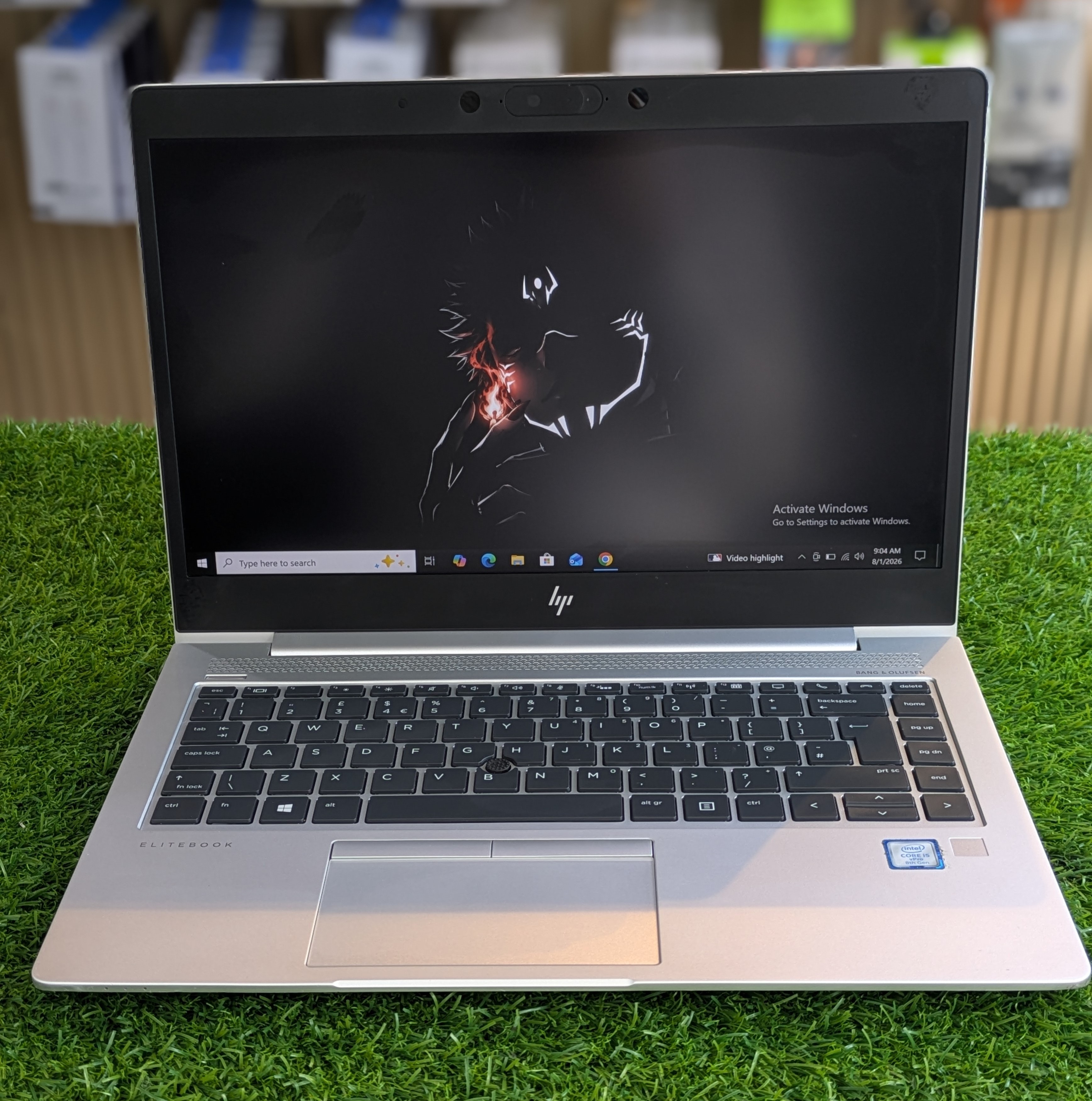 HP New Logo Laptop, i5 8Gen, 8GB Ram, 256GB SSD, 10/10 Condition, HP Laptop, Gaming Laptop, Office Laptop