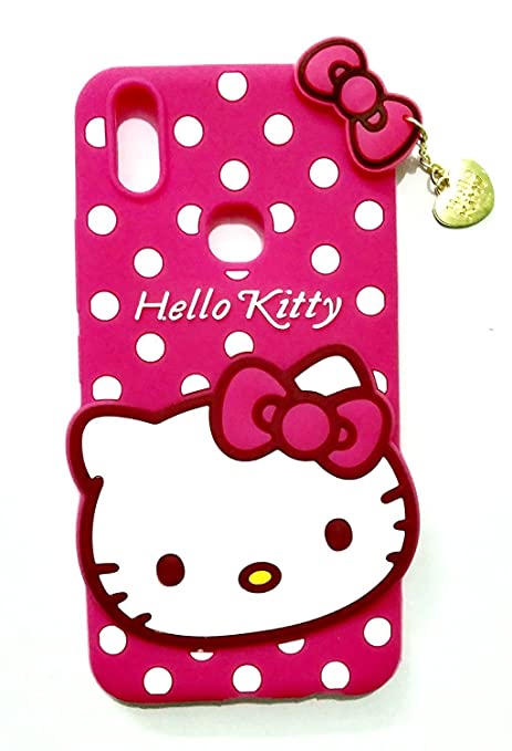 Huawei Y9 Cute Cartoon Hello Kitty Silicone With Pendant Back Case Cover For Huawei Y9 Buy Online At Best Prices In Pakistan Daraz Pk