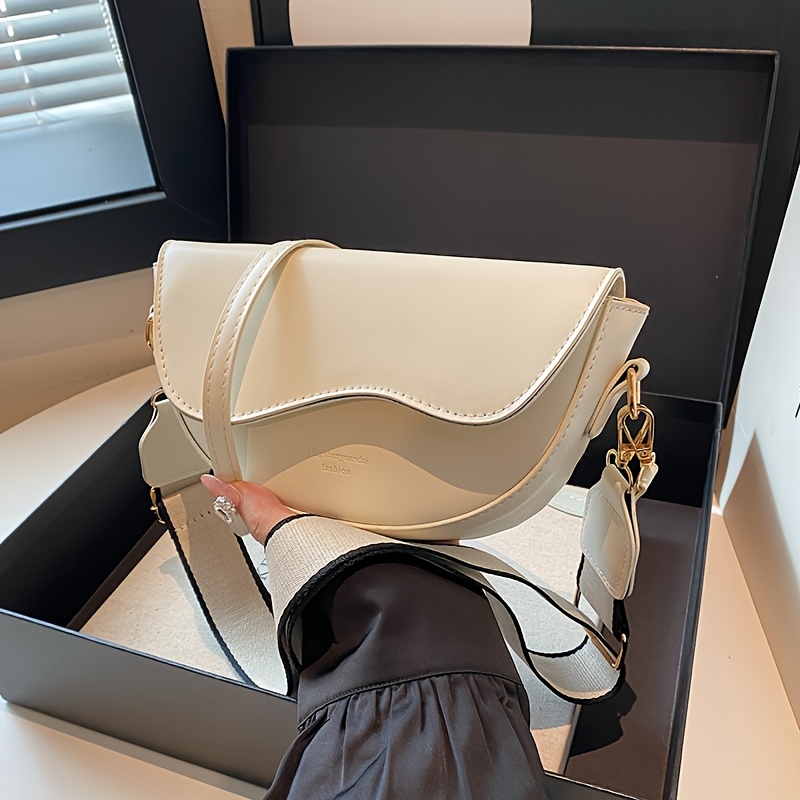 Elegant New Women Shoulder Bag Geometric Pattern Synthetic Leather Crossbody Bag