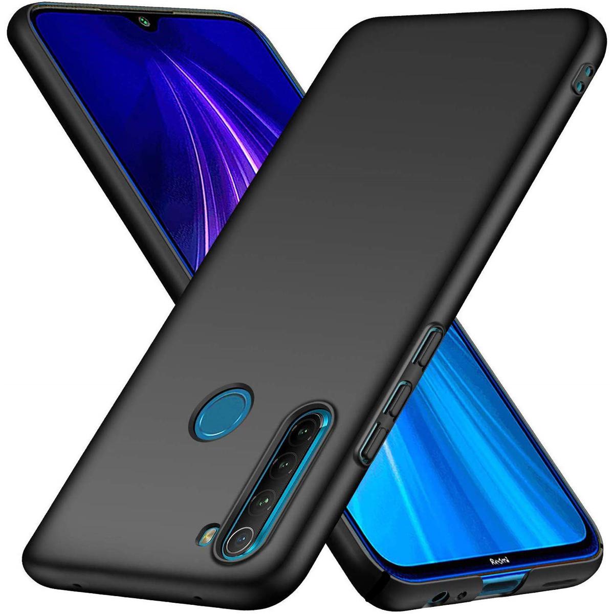 Xiaomi Redmi Note 8 MATTE BLACK SOFT SILICON BACK COVER