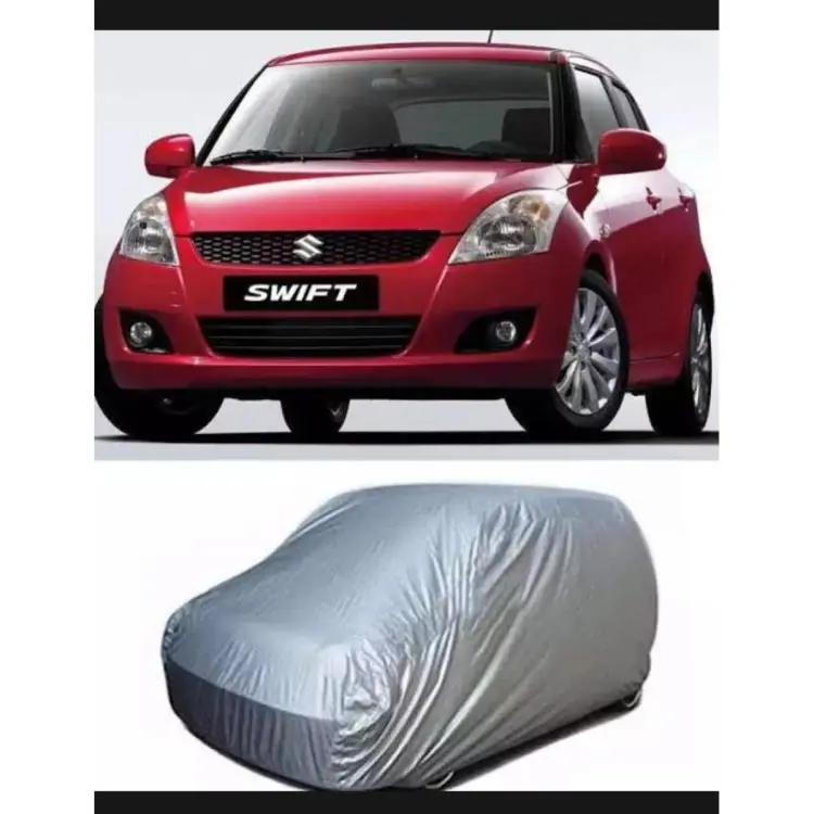 Car Top Cover For Suzuki Swift Silver Parachute Material Dust Proof
