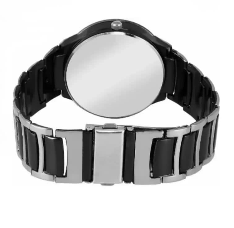 Round Stylish Stainless Steel Analog Quartz Watches For Man