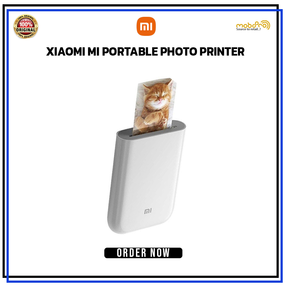 Xiaomi Mi Portable Photo Printer White (TEJ4018GL): Buy Online at Best  Prices in Pakistan | Daraz.pk