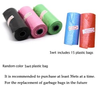 Disopsable Baby Diapers Bag Box Kit Portable Baby Diapers Platics Bags | Pet Waste Bag Dispenser Pill Shaped Rubbish Bags Garbage Bag Removable Box Nappy Bag with Rope/hooks