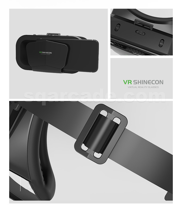 VR Box Shinecon Virtual Reality 3D Glasses For Smart Phones Latest Affordable Headset