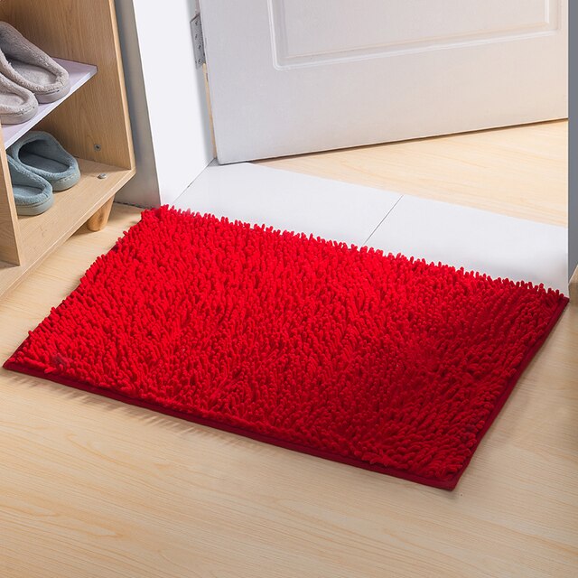 Thick Microfiber Shaggy Door Mat – al ferash