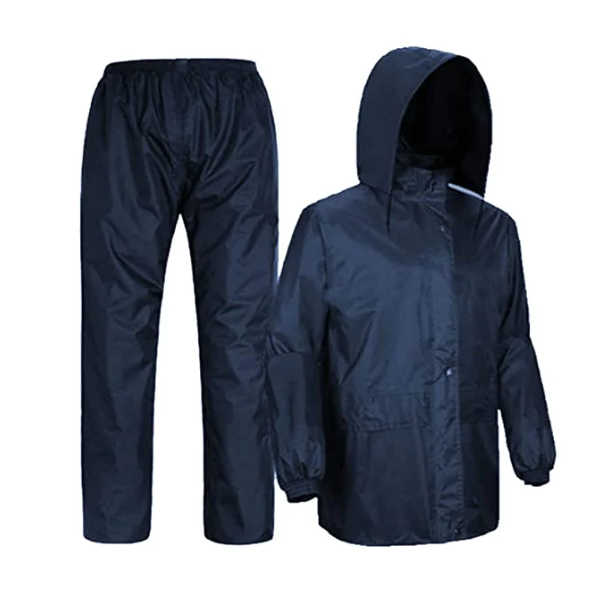 Rain Suit  WATER PROOF  Rain Coat With Trouser and Cap For Men And Women