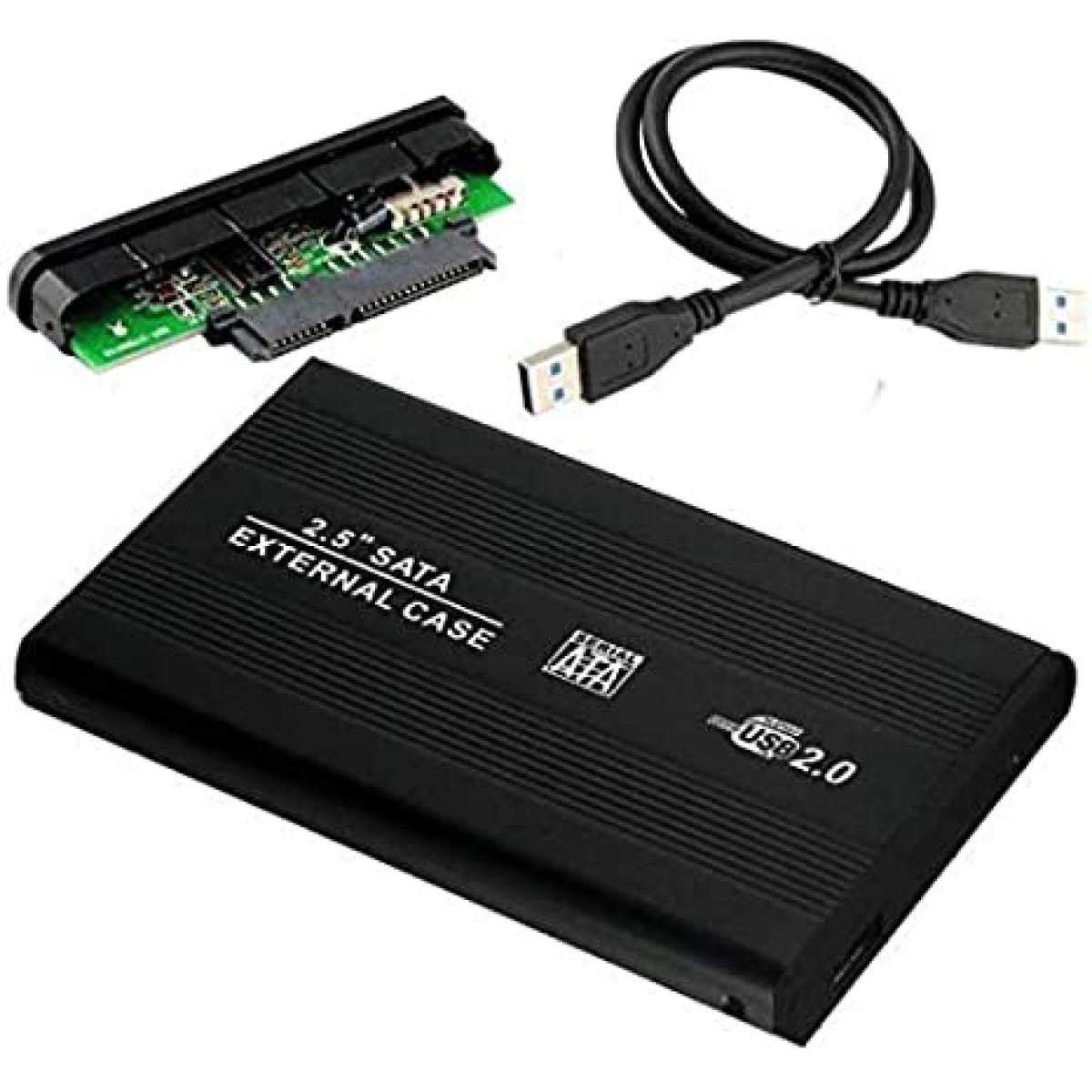 USB 2.0 - SATA External 2.5 inch HDD Hard Drive Enclosure Disk Case Box For PC LAPTOP