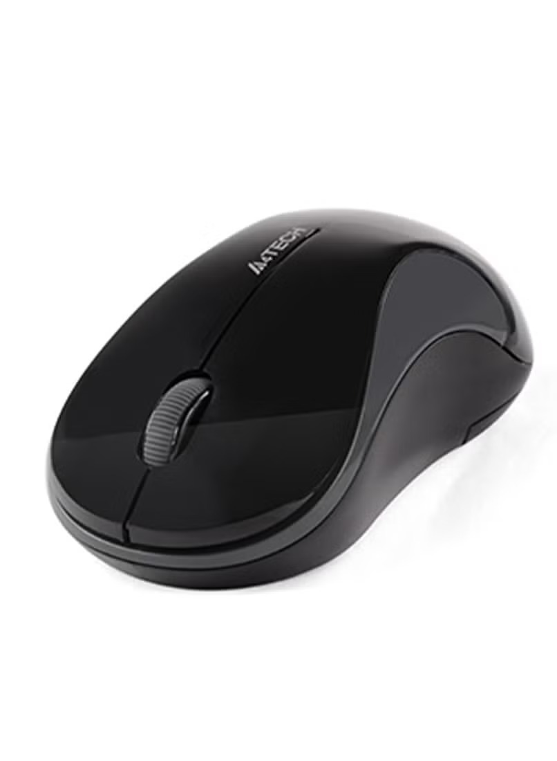 A4 Tech Mini Wireless Mouse for laptops G3-270 , 2.4GHz V-Track Mouse 1200 DPI , distance up to 10-15m , battery changes with energy-efficient engineering , optical