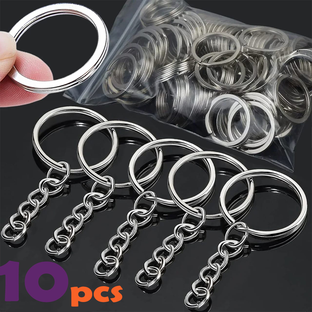 Jump Ring Bulk Buy Keychains 10 Pcs Premium Quality Key Rings With