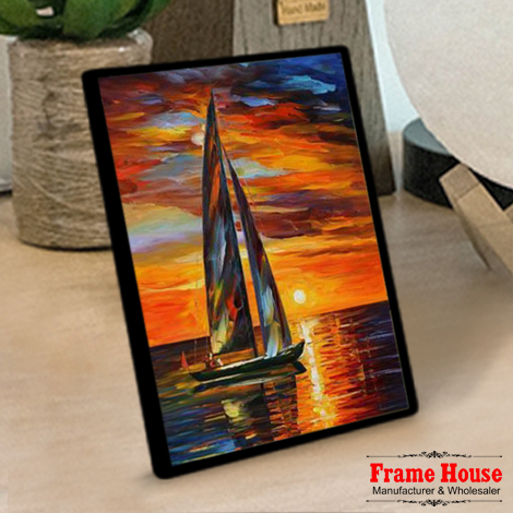 Motivational Quotes Photo Frame Set - Horizontal and Vertical Wall Decor for Home