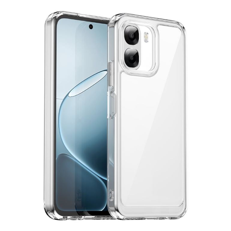 Oppo A6X / A6S / A6 Pro Premium Dust Plug Shockproof Transparent Protective Case