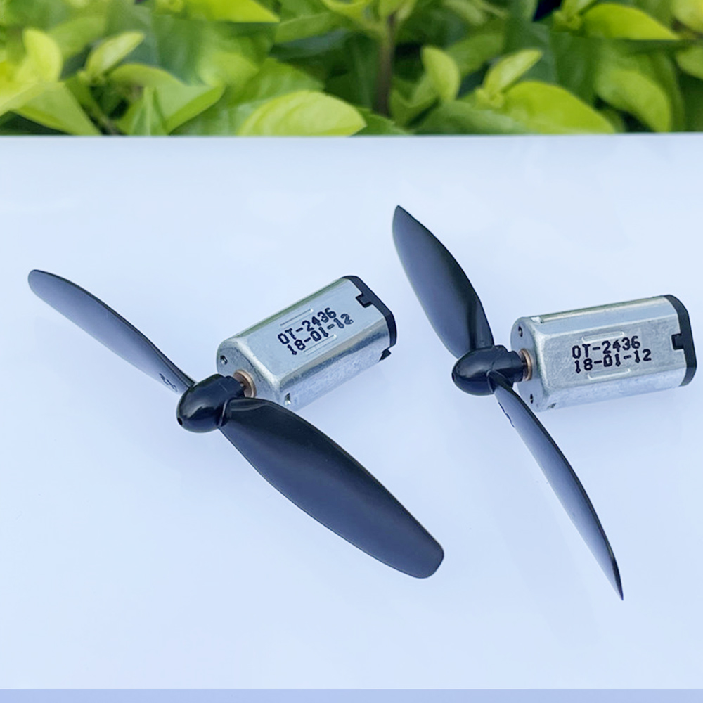 2PCS N50 Motor + Propeller DC 3V 3.7V 4.2V 40000RPM Mini Electric Motors Engine High Speed Aircraft RC Drone Glider