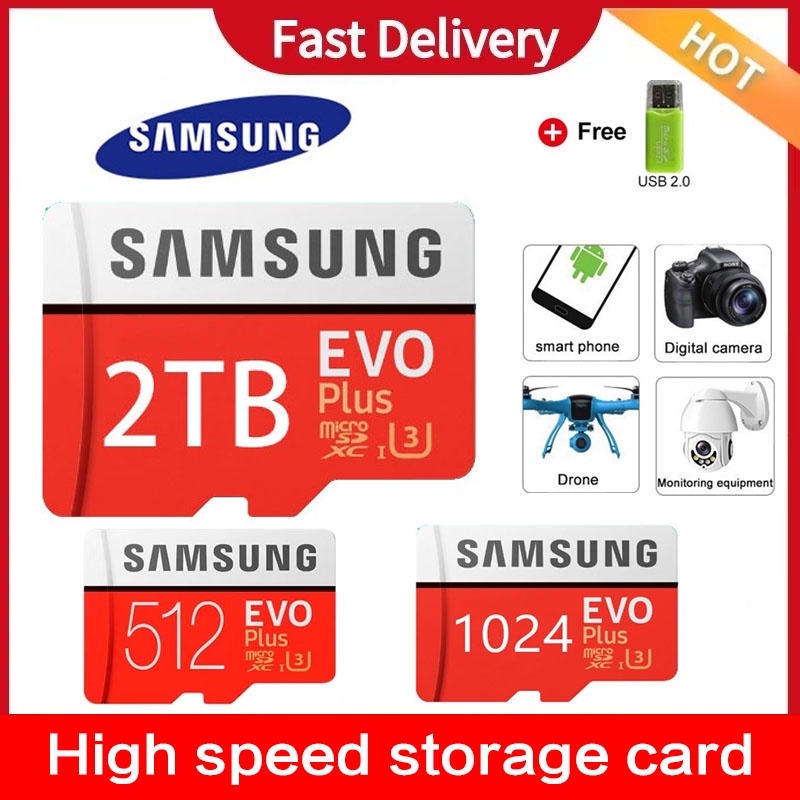♥100Original Product+FREE Shipping+COD♥Samsung Memory Card 512GB 1TB