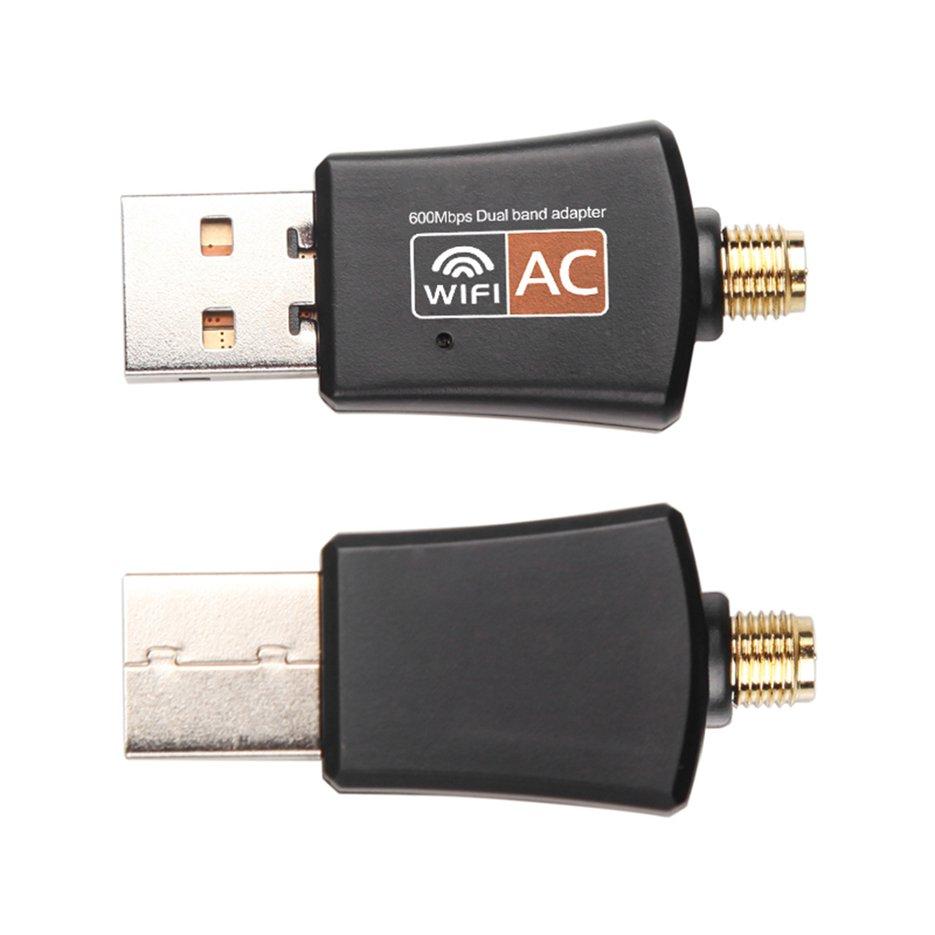 Un Adaptador Inalámbrico De Banda Dual 802.11ac USB WiFi 5Ghz 2.4Ghz ...