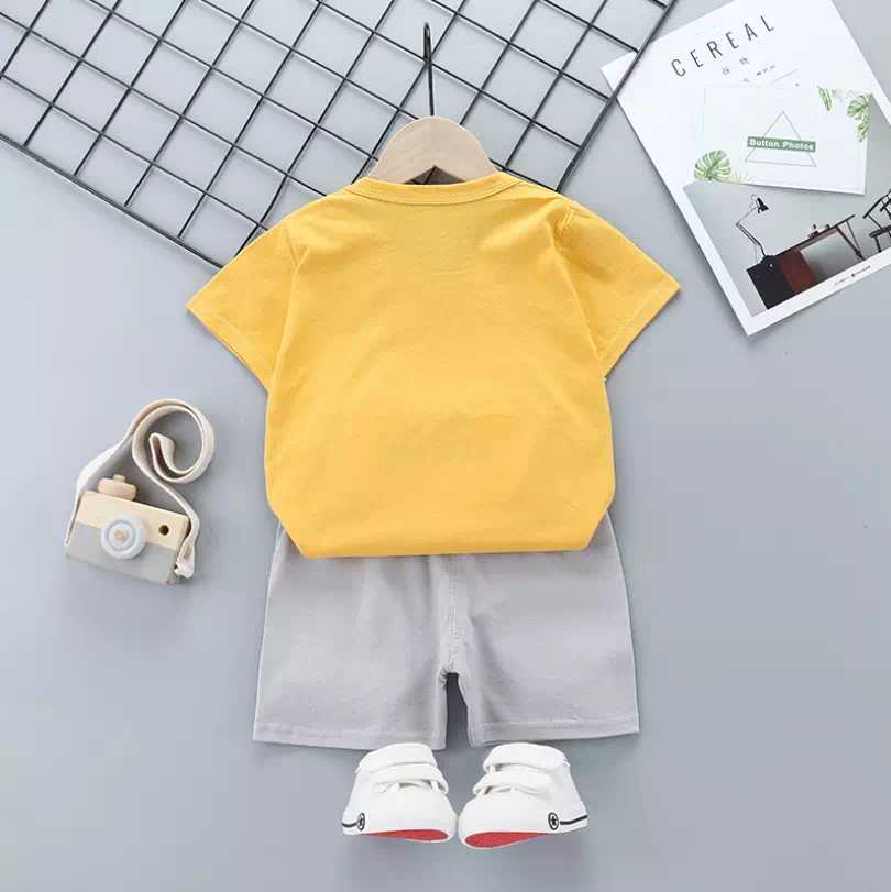 T Shirt And Shorts Pant For Kids Baby Boys And Girls Round Neck Short Sleeves Tee Tops Cloths Sets Dresses Outfit
