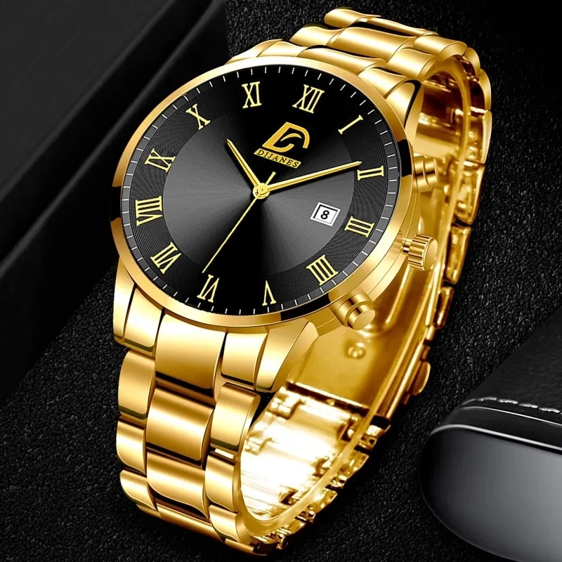 Gold wrist watches outlet for mens