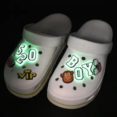 hot letter and number pvc shoe