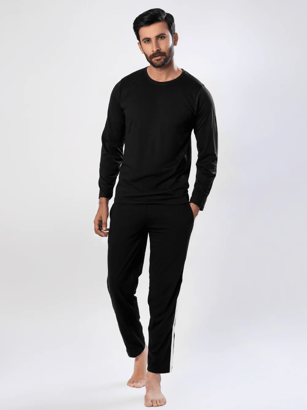 Men’s Essential Full Sleeve Night Suit – Premium Comfortable Sleepwear & Loungewear Set