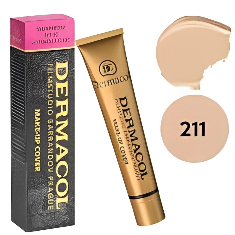 Dermacol Makeup Cover Foundation | Legendary High Covering High Pigments Foundation | Foundation Liquid Waterproof