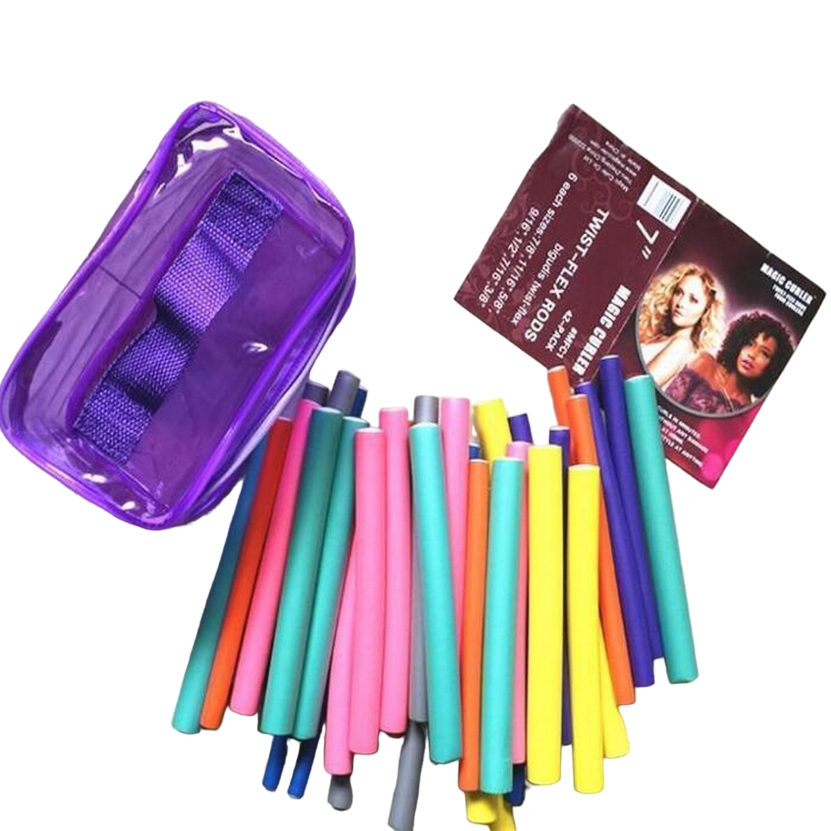 Fashion Bendy Rollers Flexi Rods Many Styles Diy Hair Curling Rods