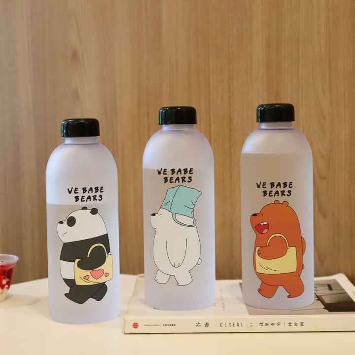 We Bare Bear Frosted Water Bottle