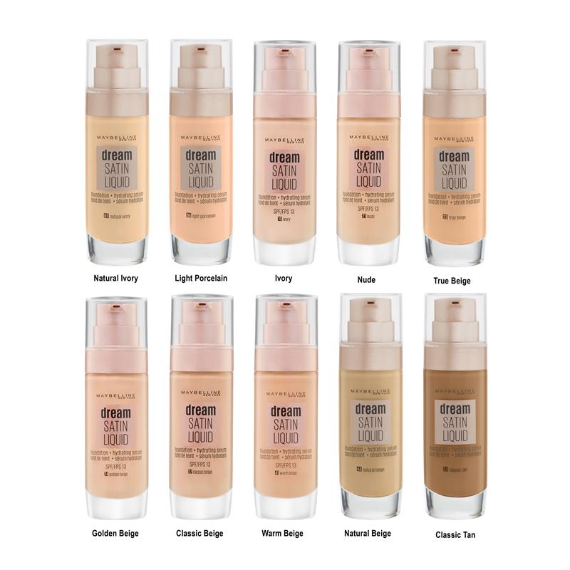 dream liquid satin foundation