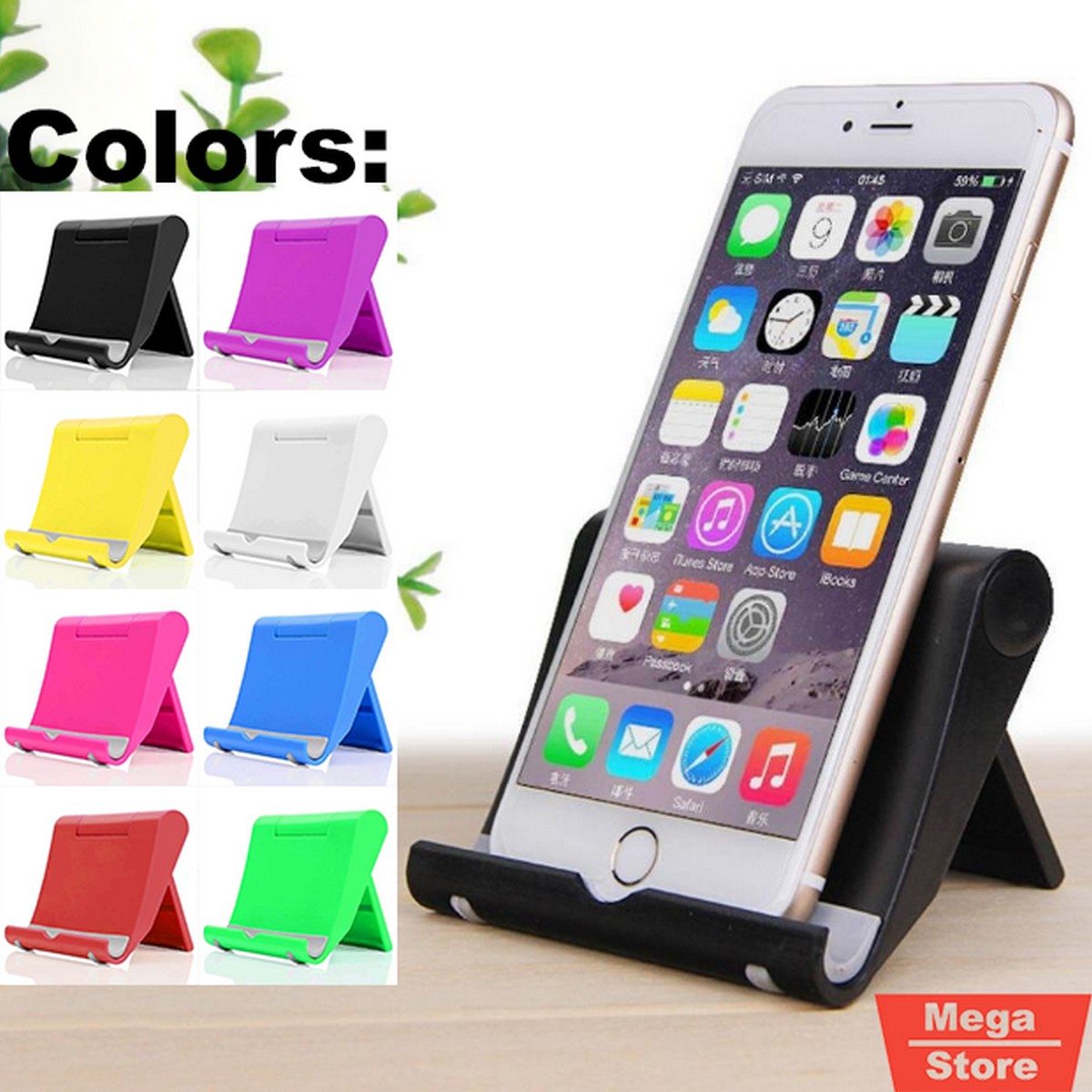 最大57％オフ！ Foldable Tablet Stand Universal Space Saving Collapsible For