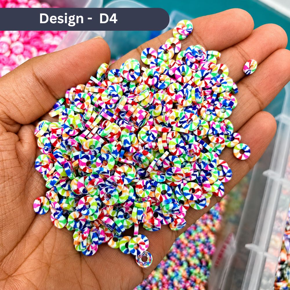 250/500/1000/5000/ Pcs Jewelry Making Clay Rings Material Bracelet Rings Multicolor Multicolor Mix Clay Rings For Bracelet Making Buy Rings For Bracelet Beads Material Jewelry Making by SAMS COLLECTION