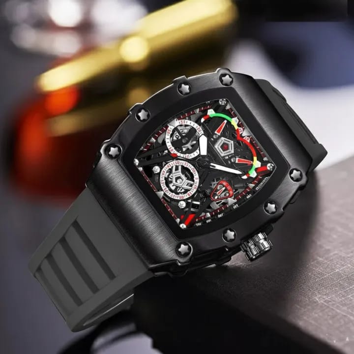 Top Hot Selling  Watch for Man Boys-Sports Watches Rubber Strap for Boys & Men| New Fashion Sports Rubber Strap Wristwatches