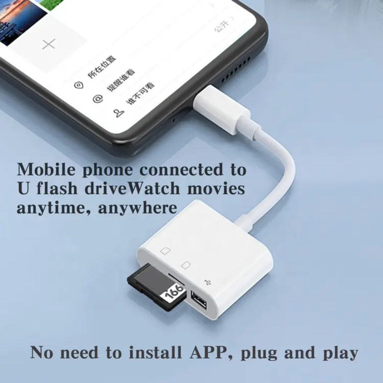3 In1 USB Type-C /Micro-USB USB 2.0/3.0 Memory Card Reader Writer OTG Adapter SD TF Super Speed - Global Gadgets