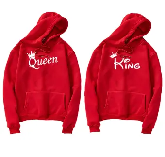 Red hoodies for couples Clearance